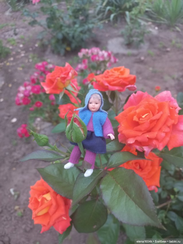 Дюймовочка на прогулке — Куклы Минимир (Minimir): Пупсы 7 и 11 см