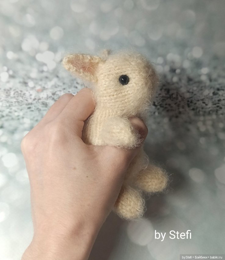 И снова кролики) Малявочка для куклы)