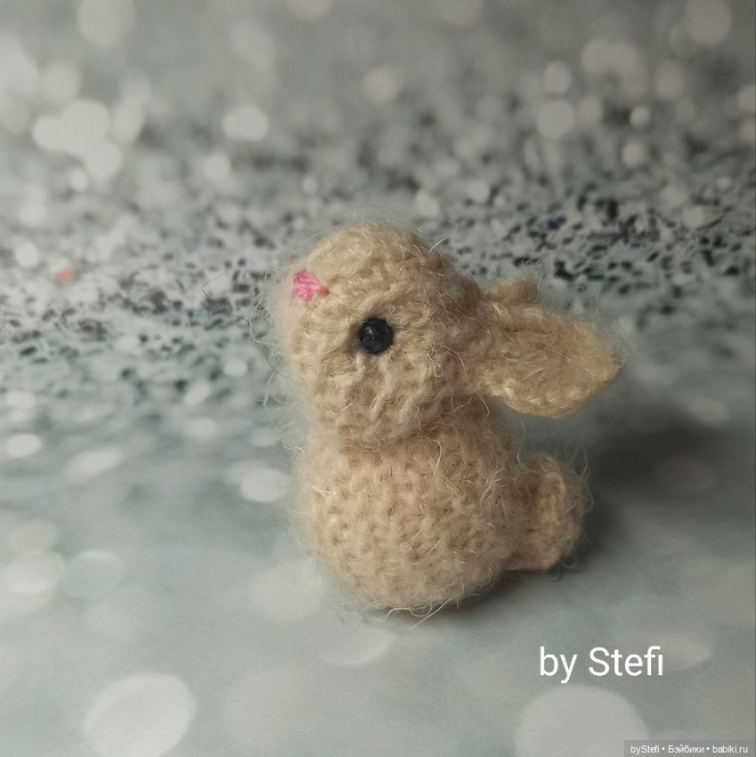 И снова кролики) Малявочка для куклы)