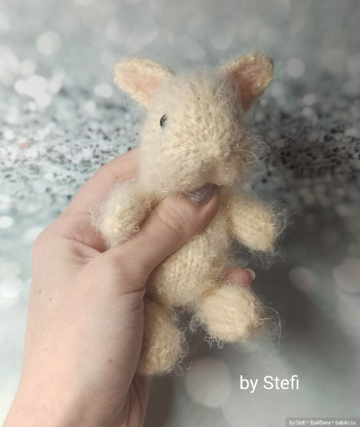 И снова кролики) Малявочка для куклы)