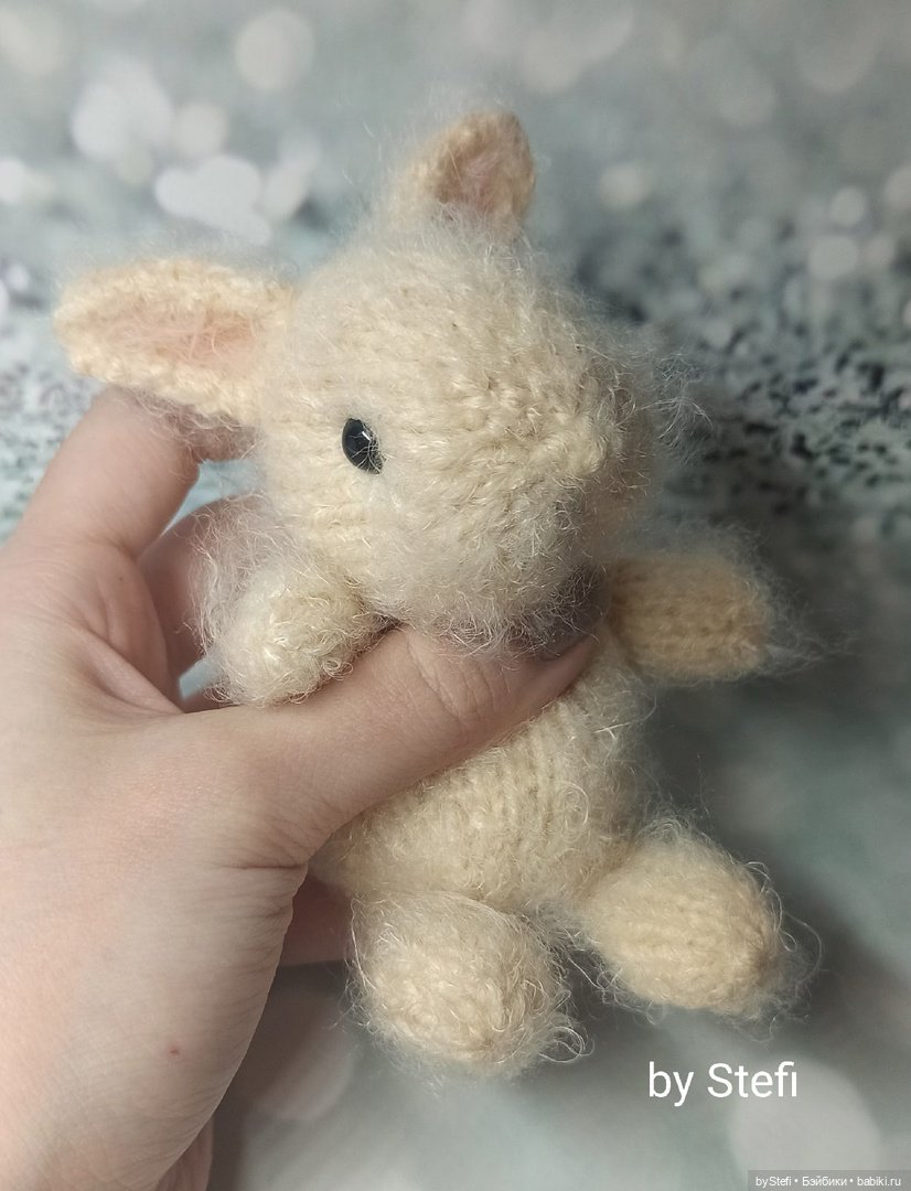 И снова кролики) Малявочка для куклы)