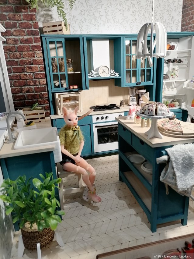 Кошечка — Домашние фото авторских кукол: личные коллекции