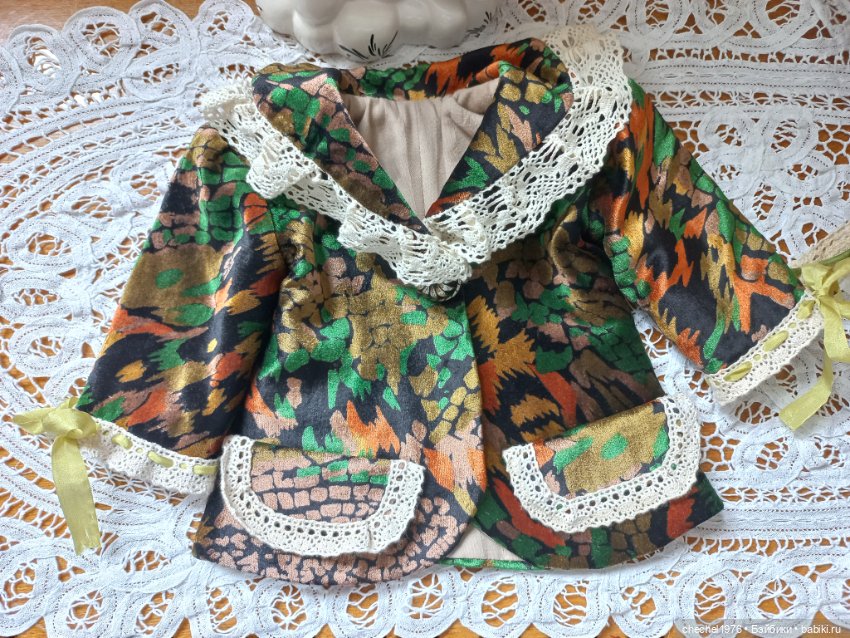 Одежда для антикварной куклы, часть 2 (фото 4)