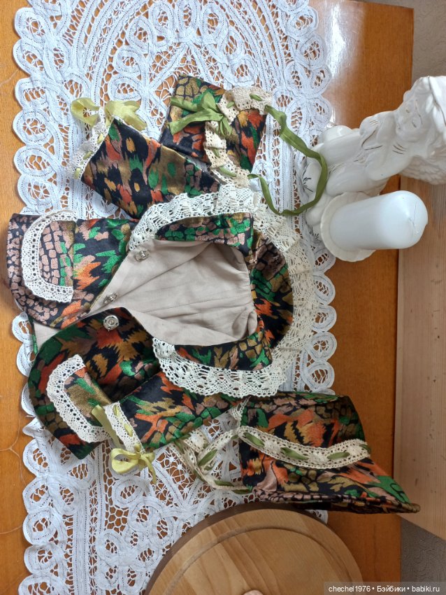Одежда для антикварной куклы, часть 2 (фото 3)