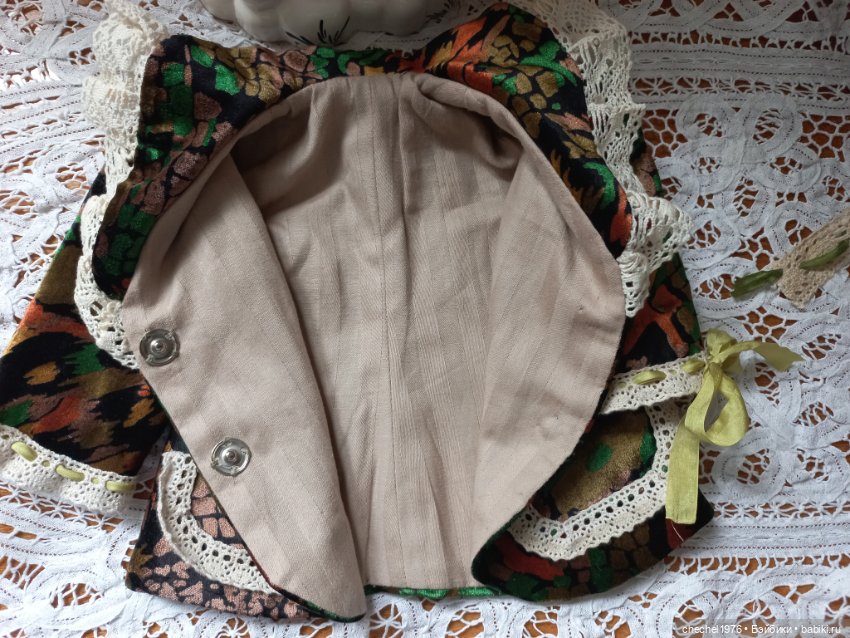 Одежда для антикварной куклы, часть 2 (фото 6)