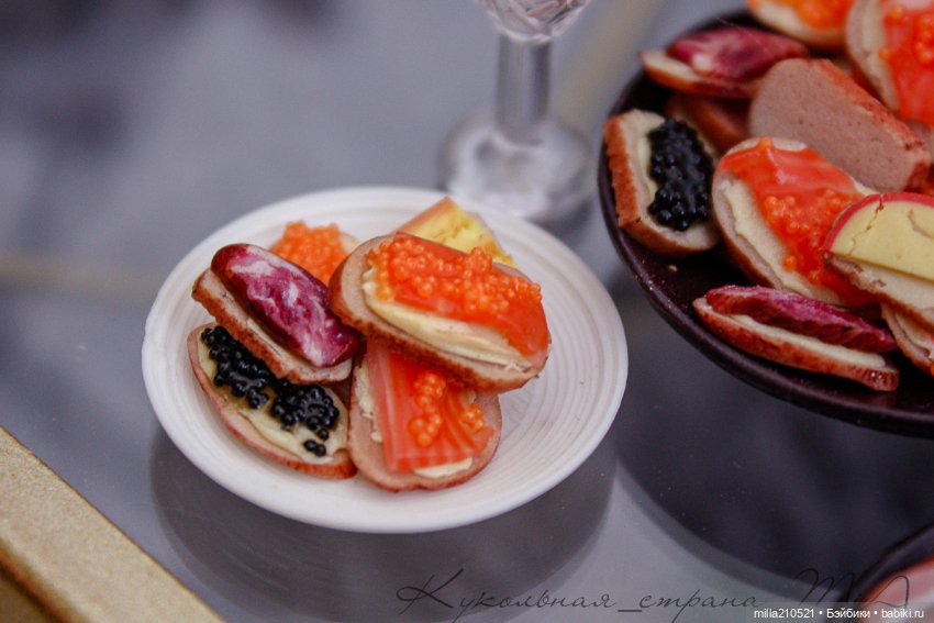 Кому бутербродик — Кукольная миниатюра своими руками: еда