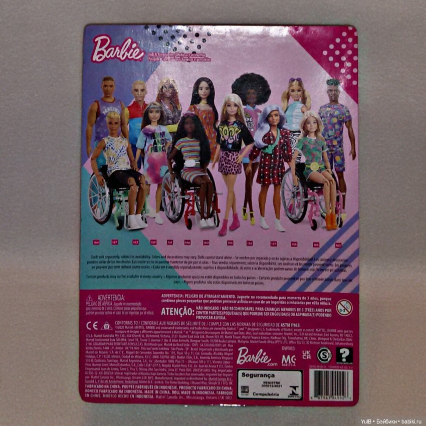 ...Спустя почти три года — Куклы Barbie (Барби): Looks