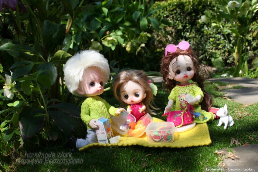 Пикник — Куклы Baboliy (Баболи (фото 3)