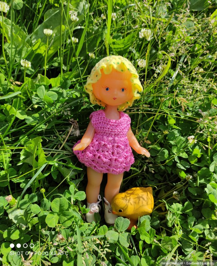 Кукла Наташа и поля люпинов