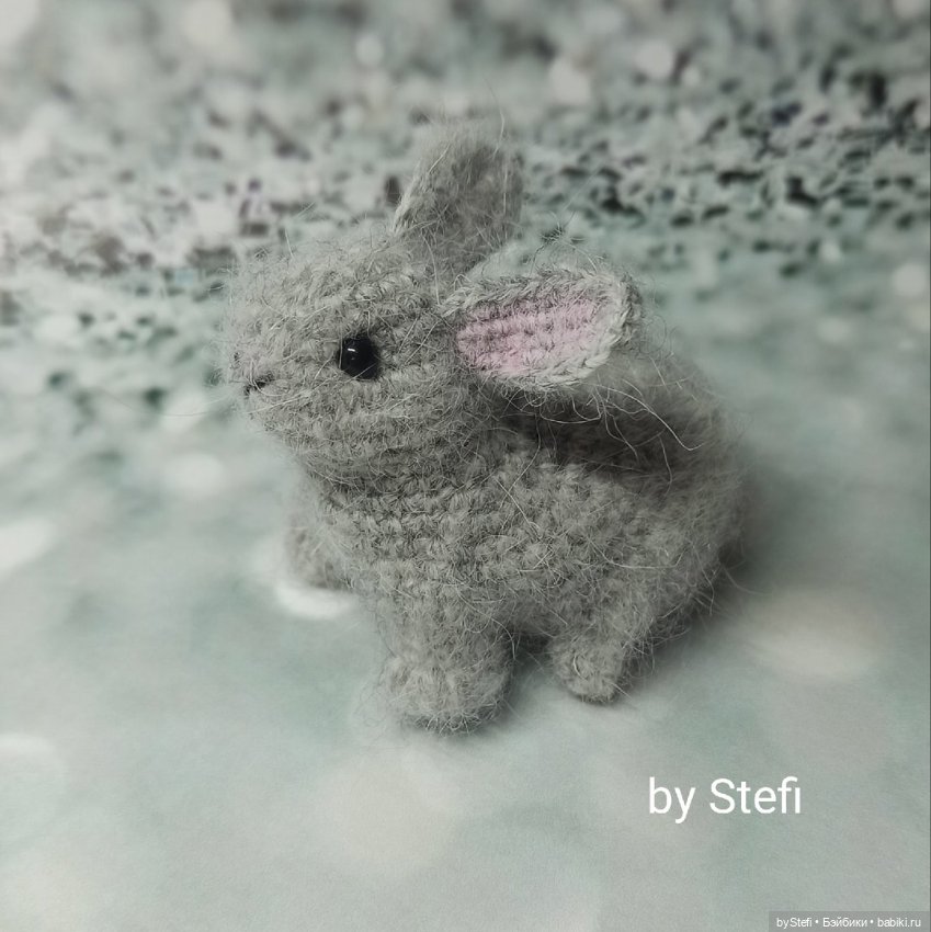 Малявочки из пуха норки — Вязаные игрушки и амигуруми: крючком (фото 8)