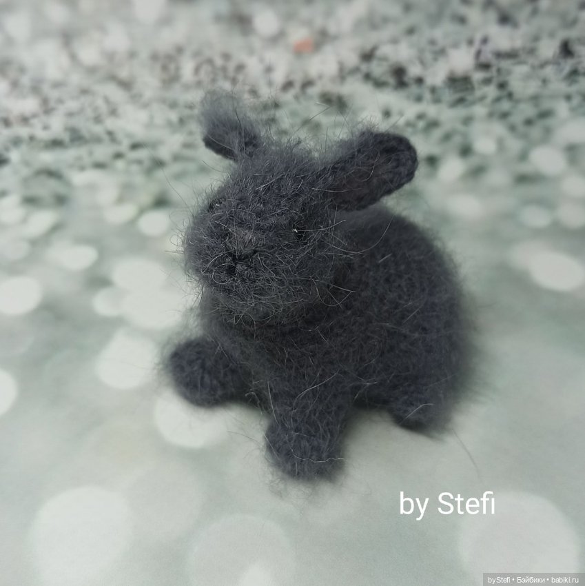 Малявочки из пуха норки — Вязаные игрушки и амигуруми: крючком