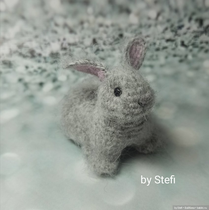 Малявочки из пуха норки — Вязаные игрушки и амигуруми: крючком (фото 7)