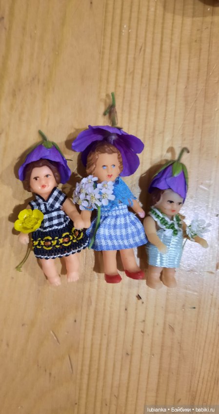 Мини трио новеньких — Винтажные куклы ГДР (Немки): Бигги