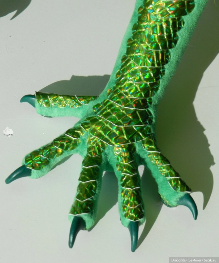 Дракон Фрида Флэйм — Авторские игрушки из разных материалов: синельная проволока (фото 6)