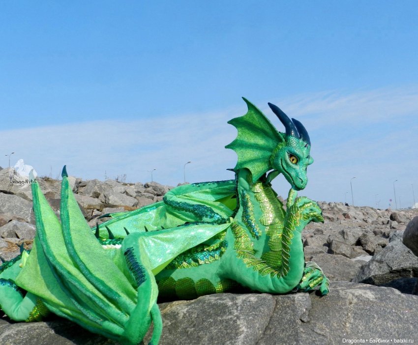 Дракон Фрида Флэйм — Авторские игрушки из разных материалов: синельная проволока (фото 7)
