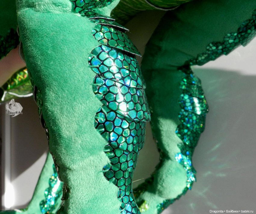 Дракон Фрида Флэйм — Авторские игрушки из разных материалов: синельная проволока (фото 3)