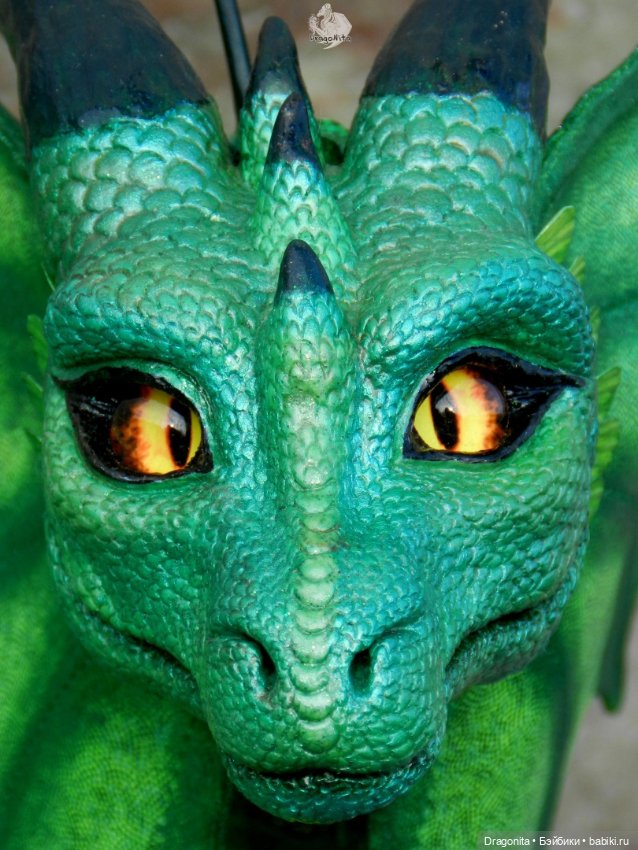 Дракон Фрида Флэйм — Авторские игрушки из разных материалов: синельная проволока