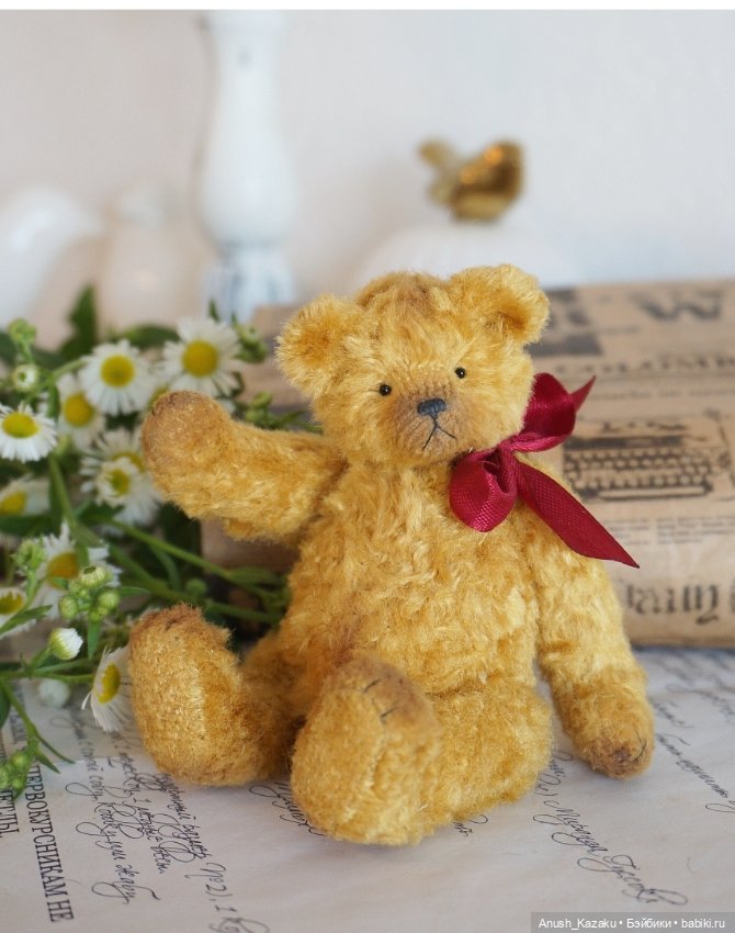 Мишка Бен🐻❤️ — Авторские мишки Тедди и друзья: фото (фото 4)