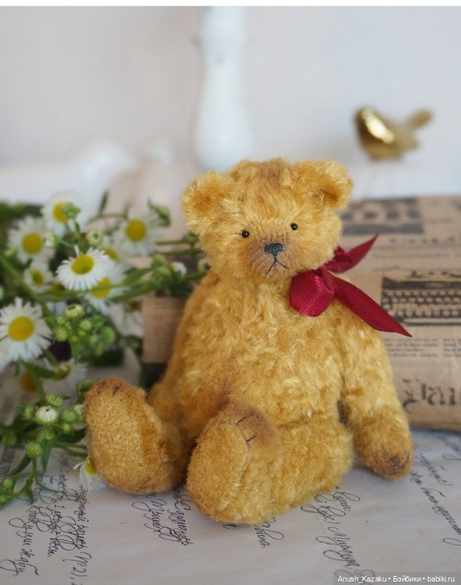 Мишка Бен🐻❤️ — Авторские мишки Тедди и друзья: фото (фото 6)