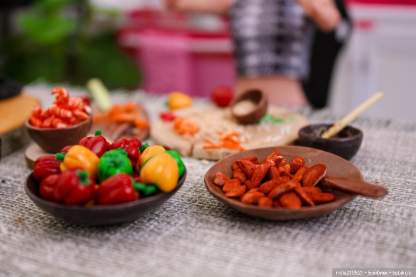 Готовим ВОК с Ким — Кукольная миниатюра своими руками: еда