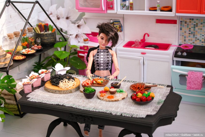 Готовим ВОК с Ким — Кукольная миниатюра своими руками: еда