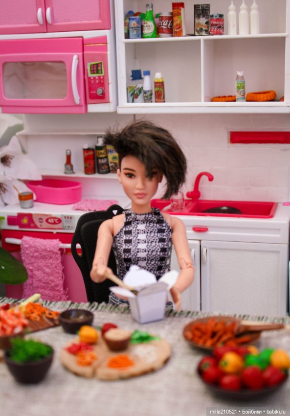 Готовим ВОК с Ким — Кукольная миниатюра своими руками: еда (фото 8)