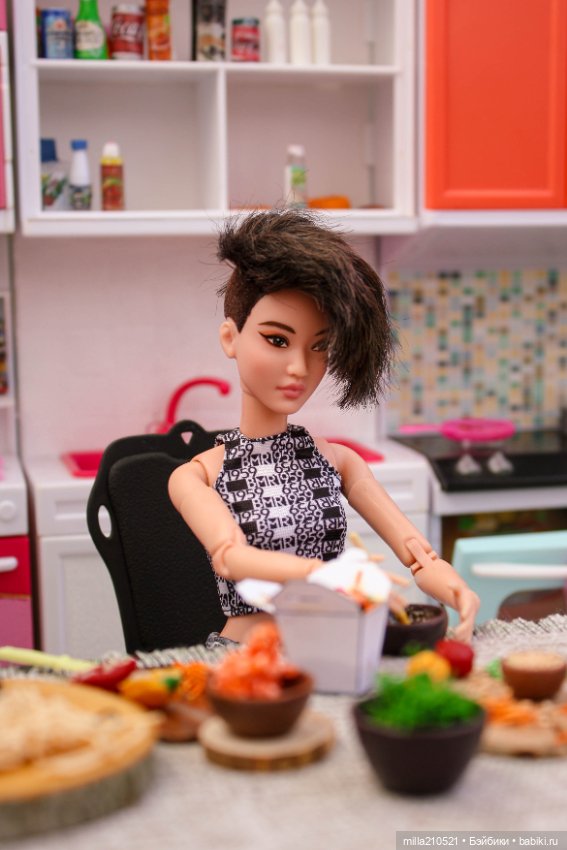 Готовим ВОК с Ким — Кукольная миниатюра своими руками: еда