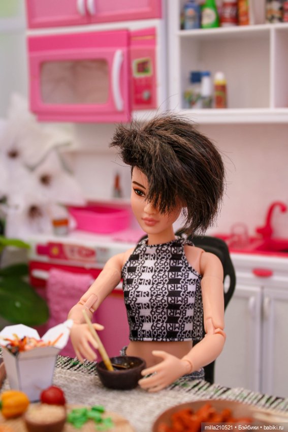 Готовим ВОК с Ким — Кукольная миниатюра своими руками: еда