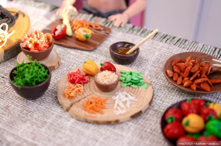 Готовим ВОК с Ким — Кукольная миниатюра своими руками: еда (фото 5)