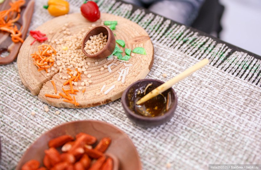 Готовим ВОК с Ким — Кукольная миниатюра своими руками: еда