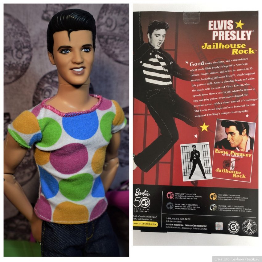 Перепись КуклоНаселения. 2 Ken doll 1/6, Mattel, celebrity-portrait
