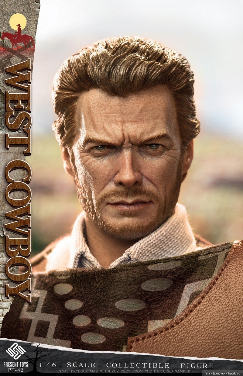 Present Toys - Блондин в масштабе 1/6 по мотивам фильма «Хороший, плохой, злой» (фото 3)