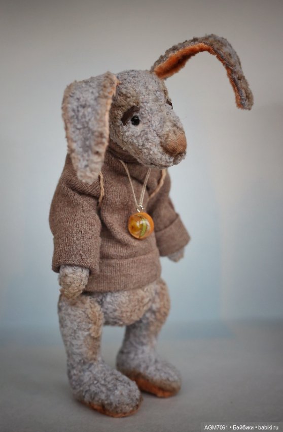 Заяц Грусняш — Авторские мишки Тедди и друзья: фото (фото 5)