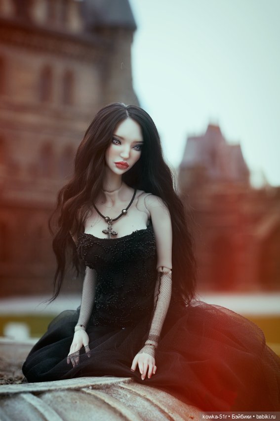 Готическая жизнь — Авторские шарнирные куклы своими руками: лепка (фото 8)