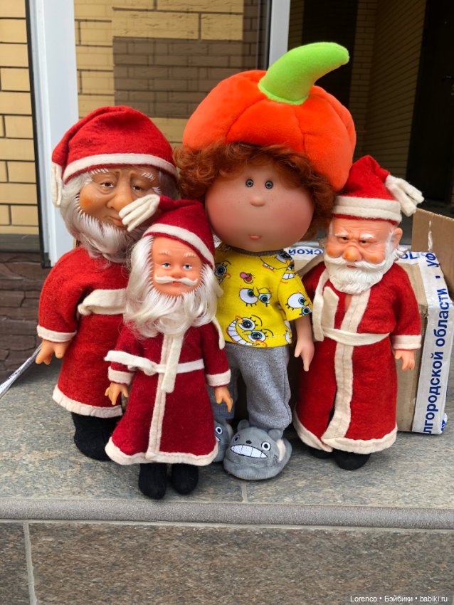 Деды Морозы, лето, Мио и Эдуардовна (фото 3)