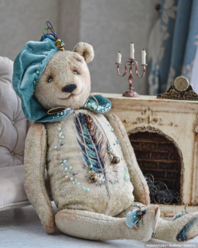Мишка Тедди Помпончик — Авторские мишки Тедди и друзья: фото (фото 10)