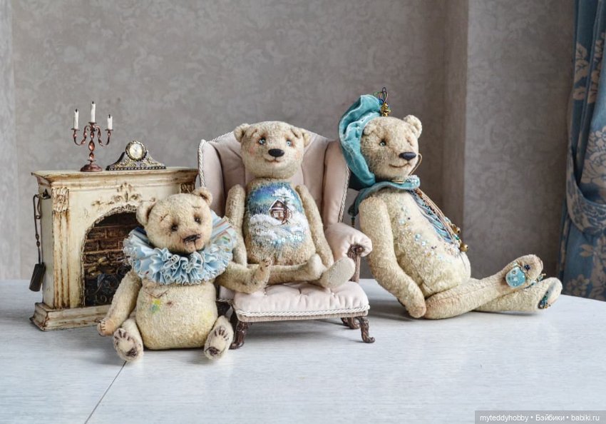 Мишка Тедди Помпончик — Авторские мишки Тедди и друзья: фото