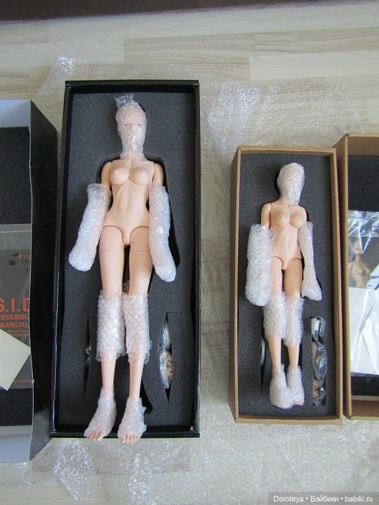 Распаковка кукол бжд Iplehouse SID и FID молд Grace(техническая для истории) (фото 8)