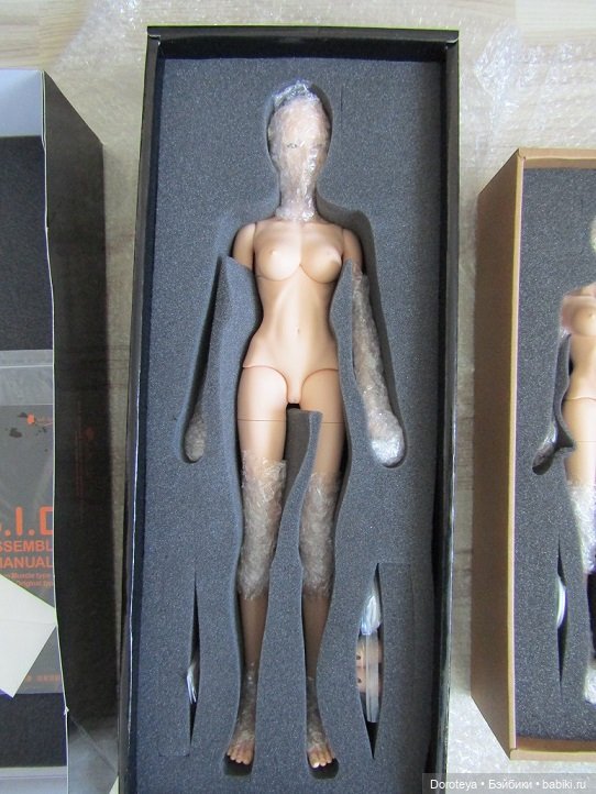 Распаковка кукол бжд Iplehouse SID и FID молд Grace(техническая для истории) (фото 7)