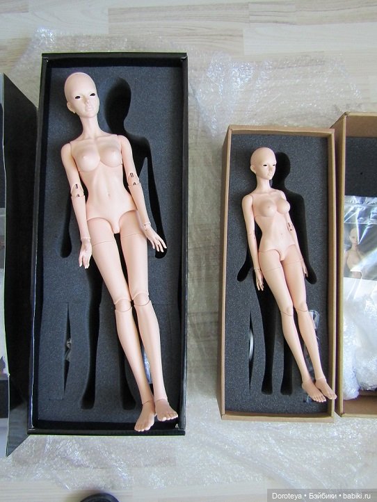 Распаковка кукол бжд Iplehouse SID и FID молд Grace(техническая для истории) (фото 9)