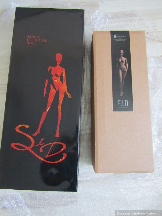 Распаковка кукол бжд Iplehouse SID и FID молд Grace(техническая для истории) (фото 4)