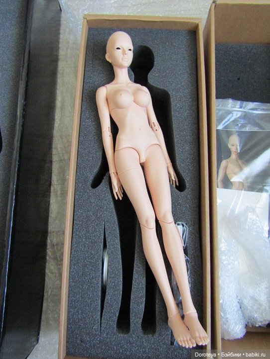 Распаковка кукол бжд Iplehouse SID и FID молд Grace(техническая для истории) (фото 10)