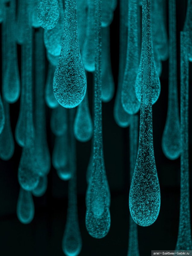 Визуализация природных явлений в стеклянных произведениях от Руи Сасаки (Rui Sasaki) (фото 4)