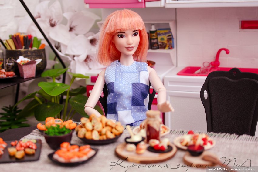 Вкусный завтрак с Камиль — Кукольная миниатюра своими руками: еда (фото 2)