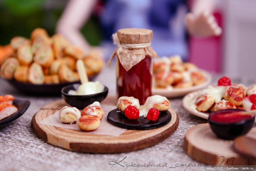 Вкусный завтрак с Камиль — Кукольная миниатюра своими руками: еда