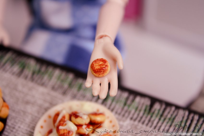 Вкусный завтрак с Камиль — Кукольная миниатюра своими руками: еда