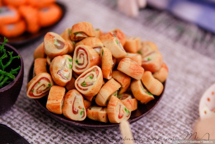 Вкусный завтрак с Камиль — Кукольная миниатюра своими руками: еда