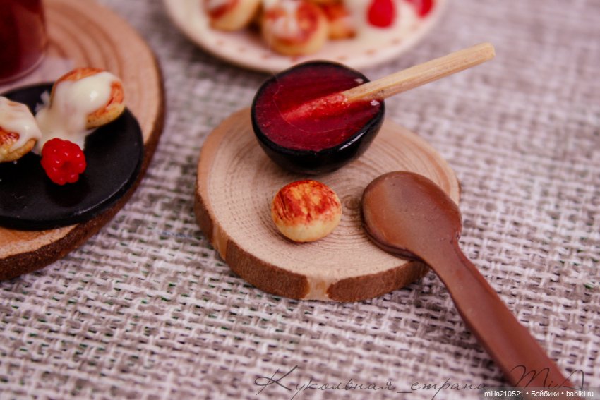 Вкусный завтрак с Камиль — Кукольная миниатюра своими руками: еда