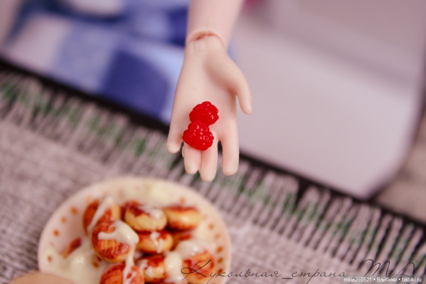 Вкусный завтрак с Камиль — Кукольная миниатюра своими руками: еда