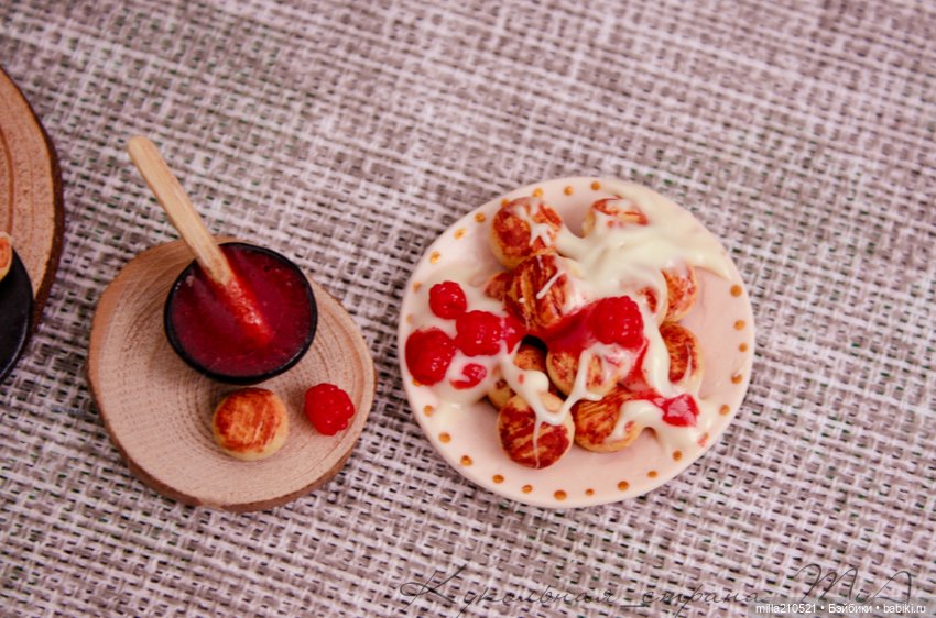 Вкусный завтрак с Камиль — Кукольная миниатюра своими руками: еда